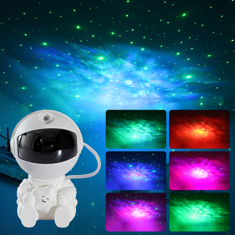 AstroMood Astronauta Galaxy Proyector